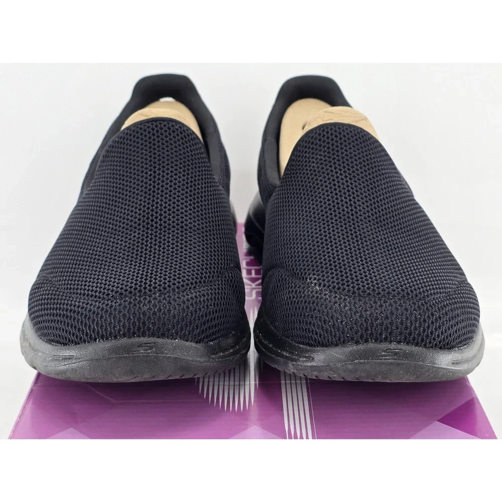 Skechers Go Walk 5 Women Size 11 Black Slip On Walking Shoes 15901W -Good